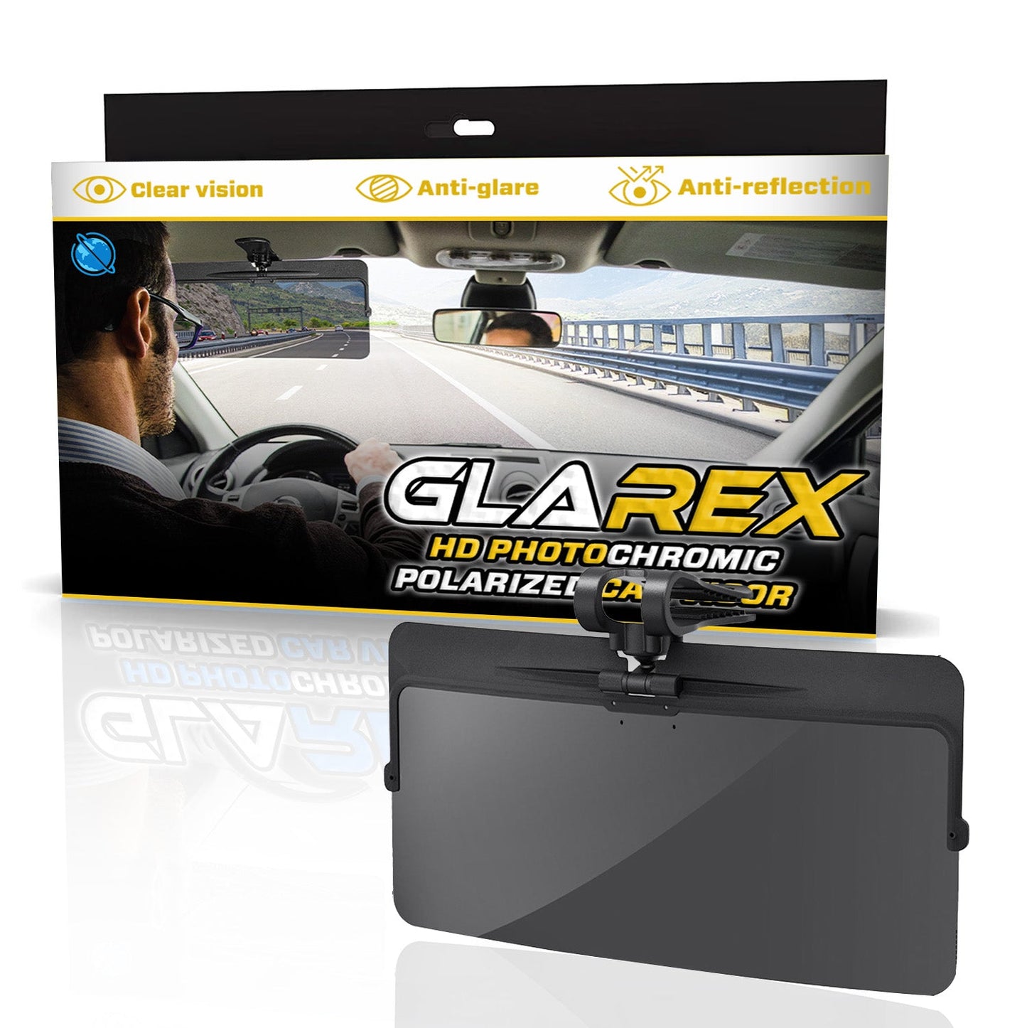 Caesar™ Drive GlareX HD Polarized Visor