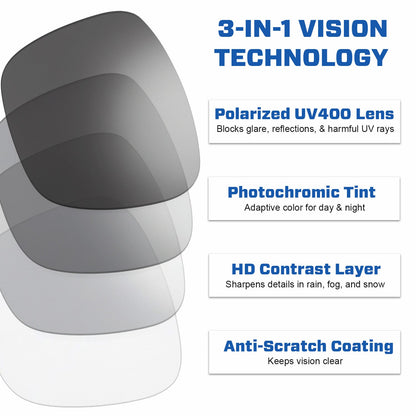 Caesar™ Drive GlareX HD Polarized Visor