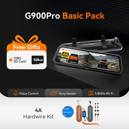 Caesar G900 PRO 4K Sony Sensor Dash Cam