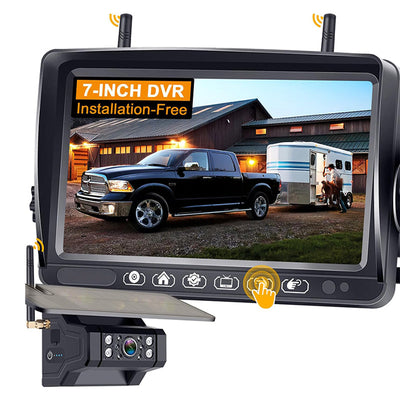 Caesar™ Solar 5B RV Magnetic Backup Camera with Loop Recording & Night Version