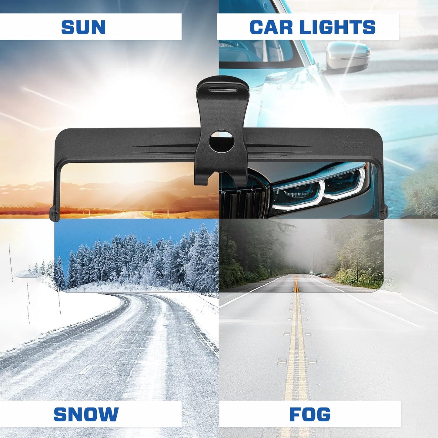 Caesar™ Drive GlareX HD Polarized Visor