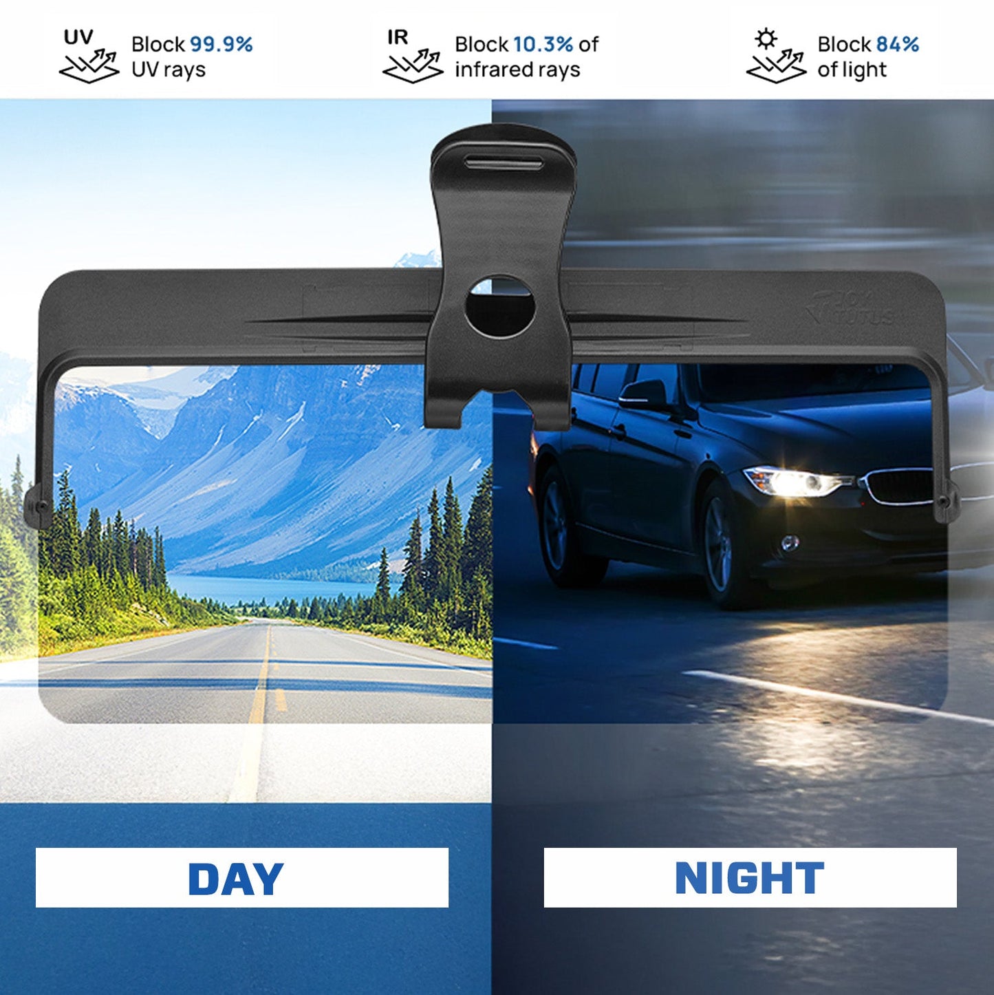 Caesar™ Drive GlareX HD Polarized Visor