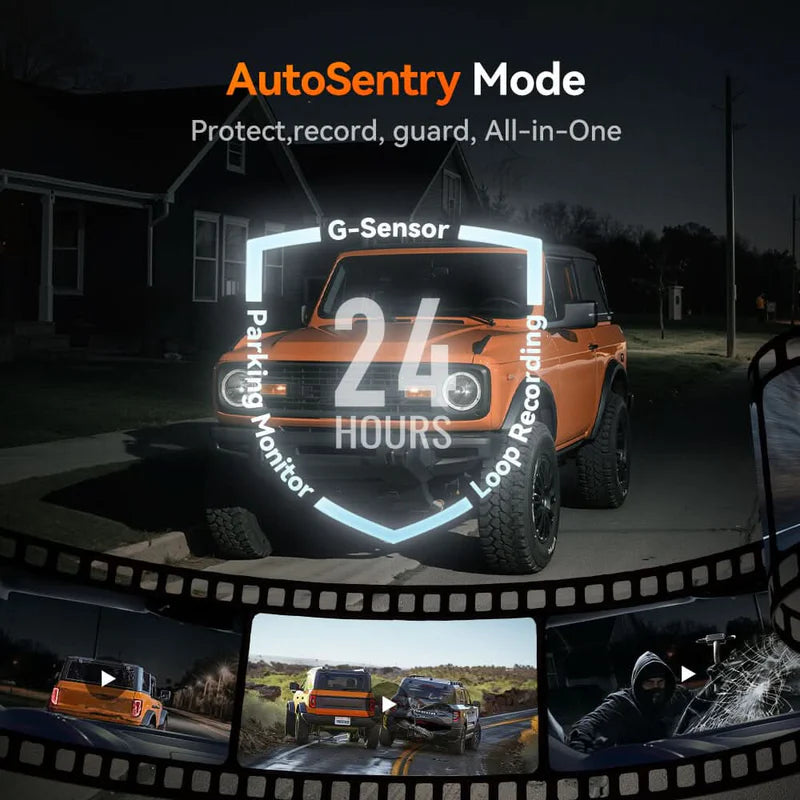 Caesar G900PRO Series Dash Cam - 4K Ultra HD with Sony IMX678 Sensor