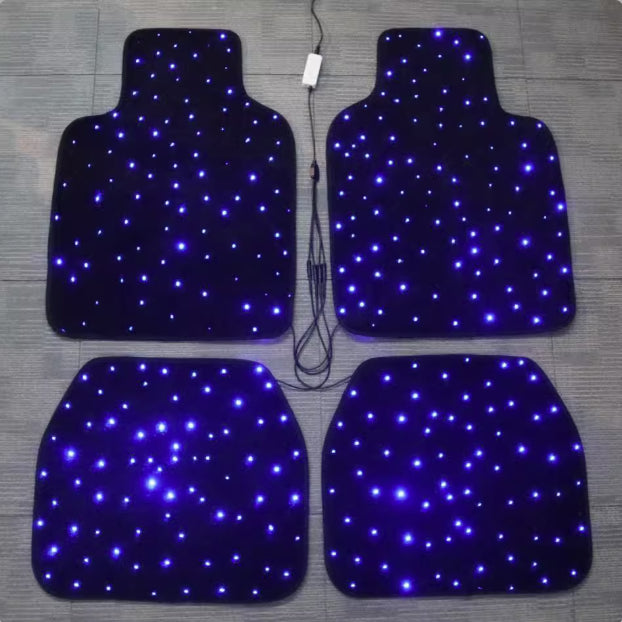 Bluetooth LED Car Mats (4-Piece Set)