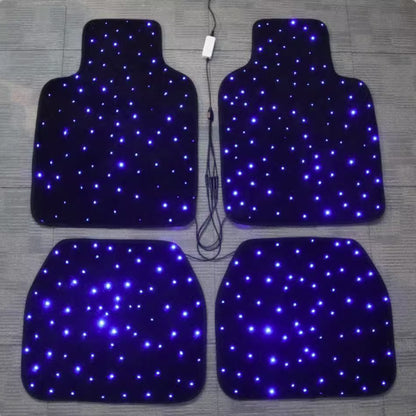 Bluetooth LED Car Mats (4-Piece Set)