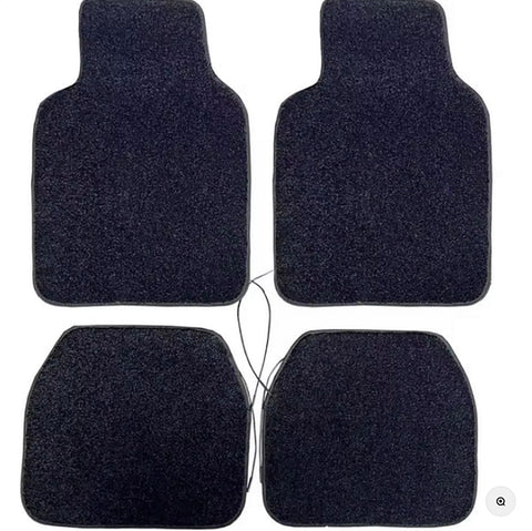 Custom LED Car Floor Mats (4-Piece Set) with Bluetooth Control, Adjustable Colors