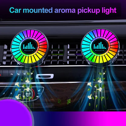 LED Car Diffuser - Harmony of Light & Scent